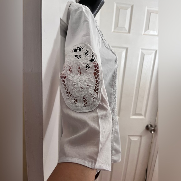 Victoria’s Secret Cotton Lace Blouse size S - Picture 2 of 7